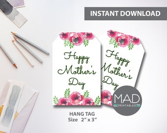 Etichetta per la festa della mamma stampabile, download istantaneo, download di etichette, etichetta regalo