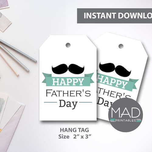Father's Day Gift Tags. Tags for Dad. Printable PDF. - Etsy