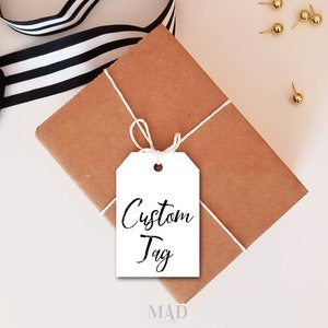 Custom Favor Tag, Custom Order Thank You Tags, Favour Tags, Gift Tags, Birthday Favours Tags, Party Bag Tags, Personalized Tag, Personalized