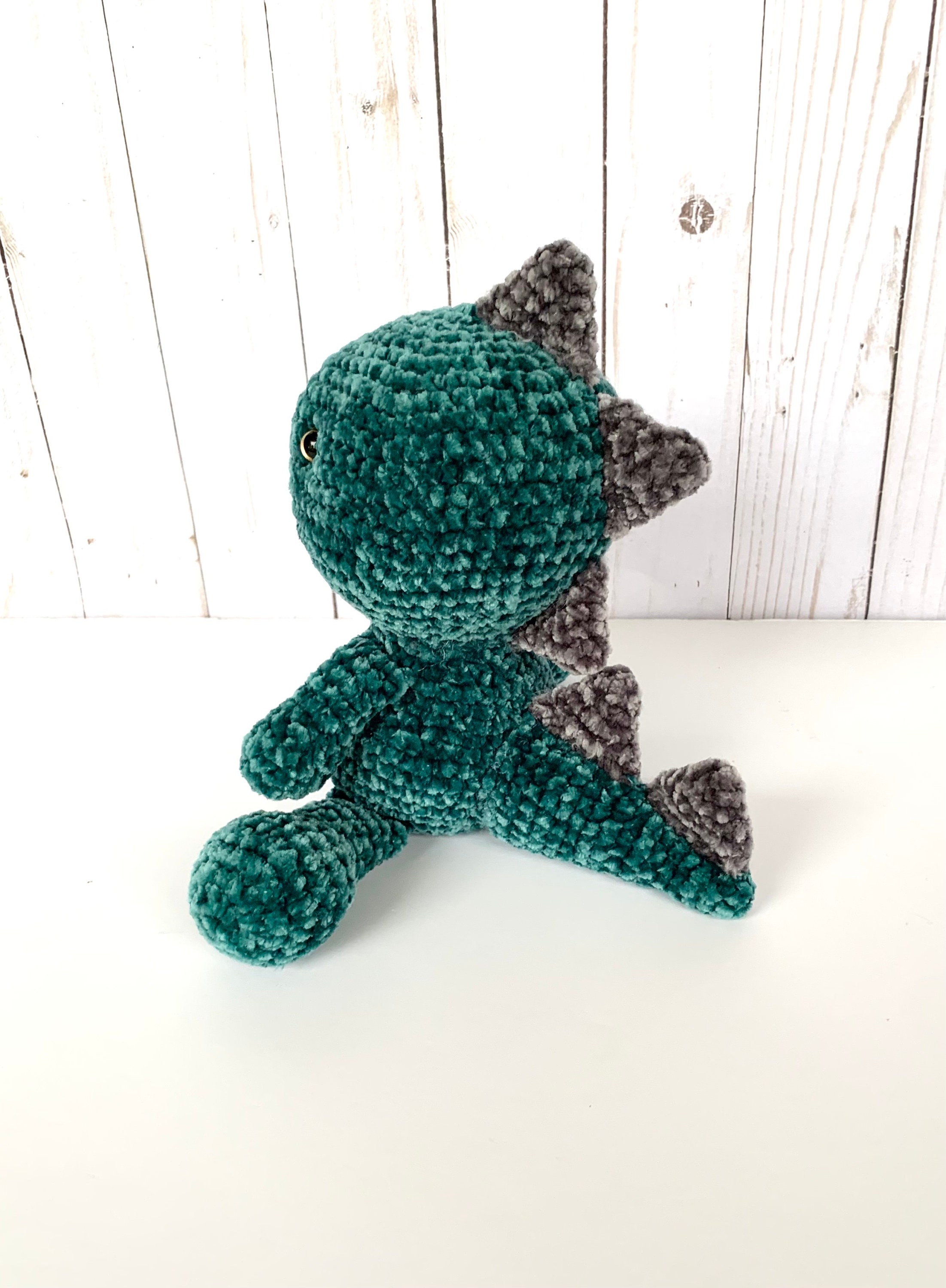 Dinosaur Stuffed Animal Dinosaur Stuffie Dinosaur Plush Velvety Soft