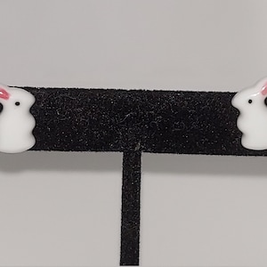 Bunny Earrings, Bunny Jewelry, Bunny Stud Earrings, Rabbit Earrings, Rabbit Stud Earrings, Rabbit Jewelry, Easter Earrings, Easter Jewelry
