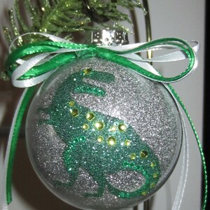 Dinosaur ornament, Christmas Ornament