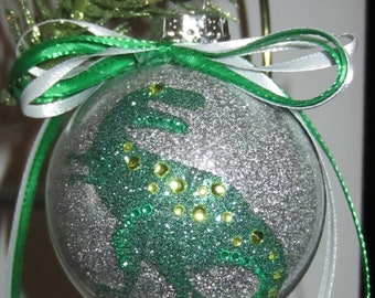 Dinosaur ornament, Christmas Ornament