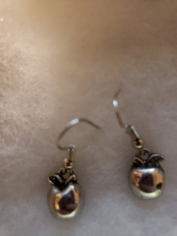 Apple, Apple Earrings, Teacher, Teacher Gift, Teacher Appreciation, Back to School, Teacher Present