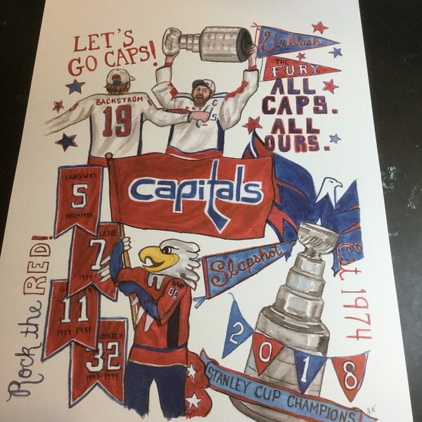 Washington Capitals - Etsy