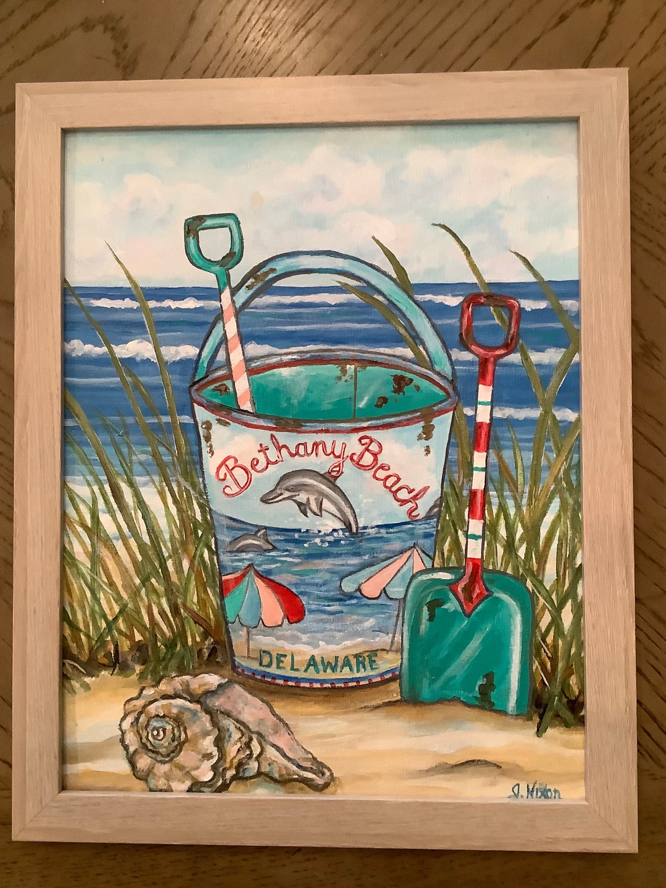 Bethany Beach Original Painting | Etsy