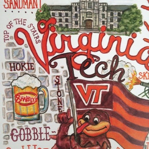 Virginia Tech Print image 4