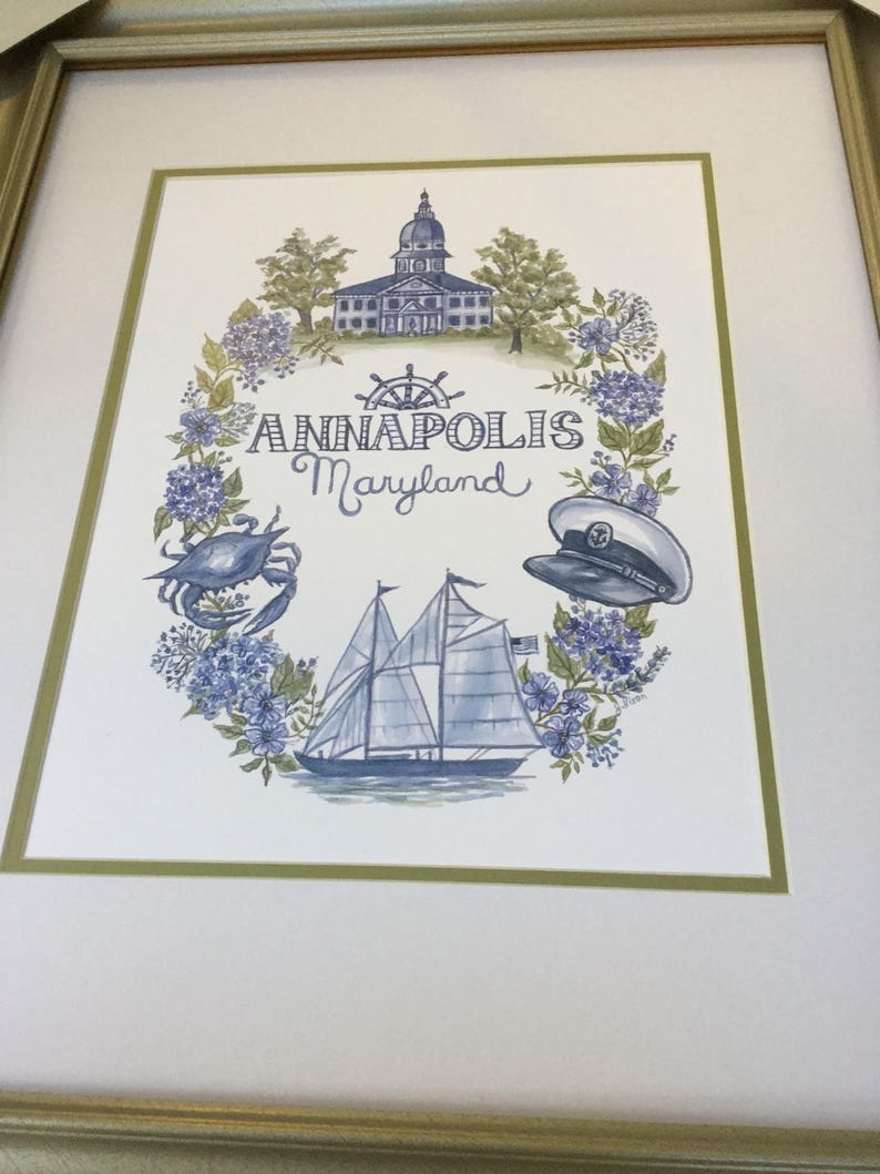 Annapolis Maryland Print image 5