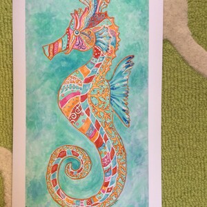 Seahorse Print image 1