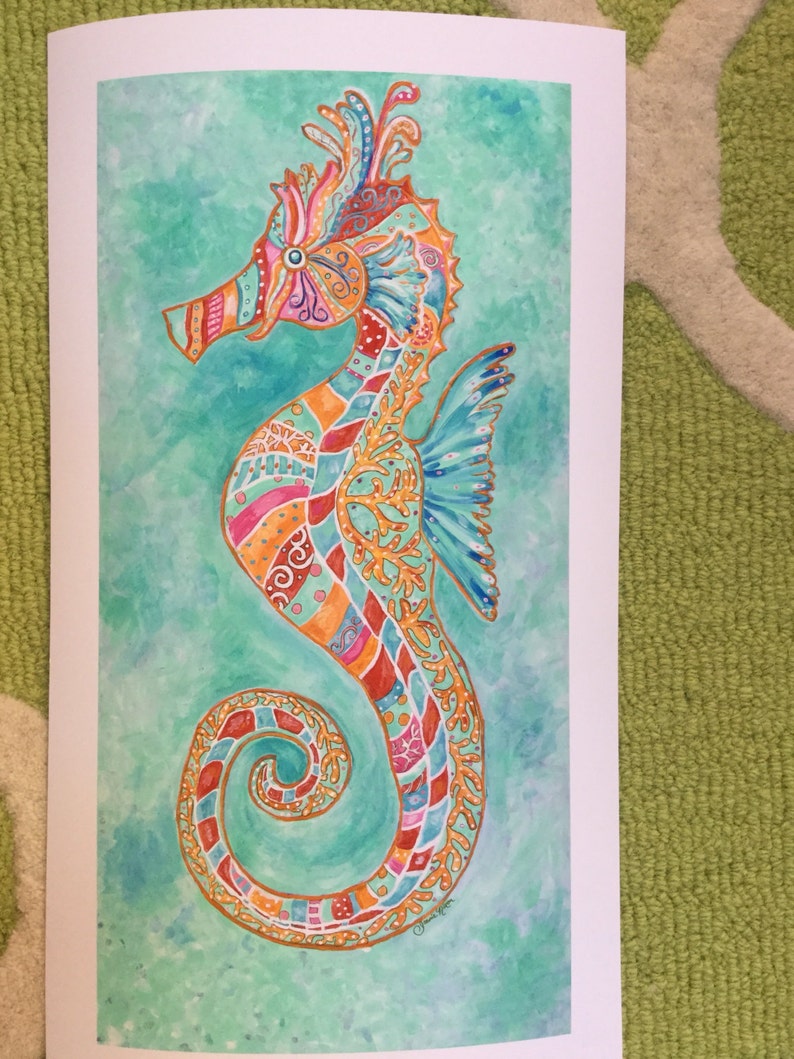 Seahorse Print image 1