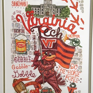 Virginia Tech Print image 2