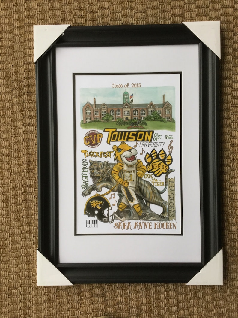 Virginia Tech Print Etsy