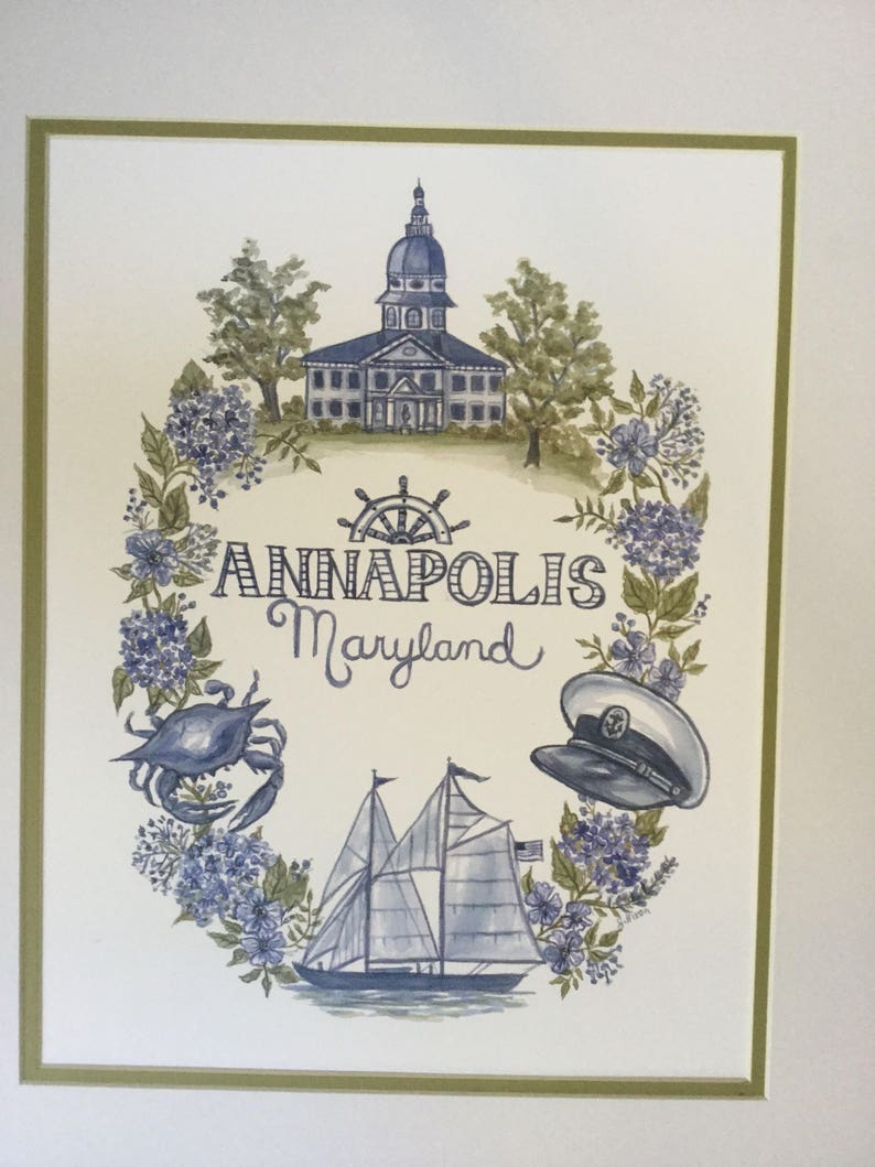 Annapolis Maryland Print image 4