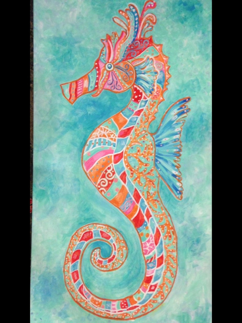 Seahorse Print image 4