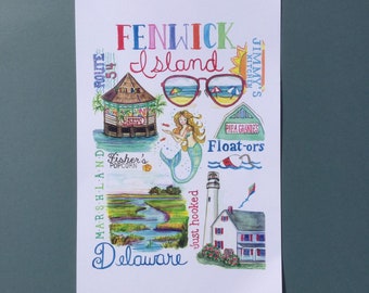 Fenwick Island Print