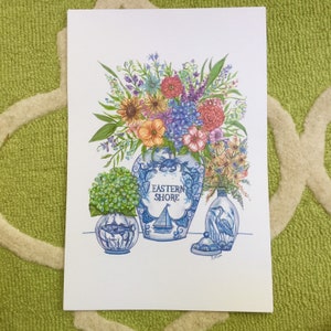 Eastern Shore Flowers Print