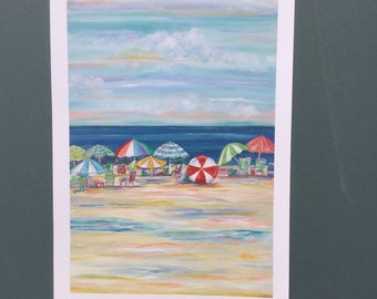 Beach Umbrella Print