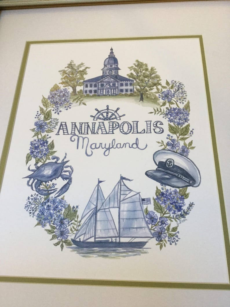 Annapolis Maryland Print image 1