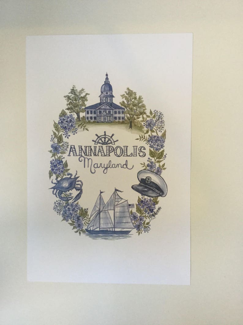 Annapolis Maryland Print image 2