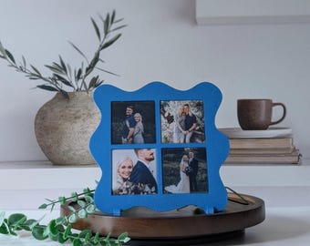 Wavy Frame | Photo Magnet Frame | Fridge Magnet Frame | Magnet Organizer |