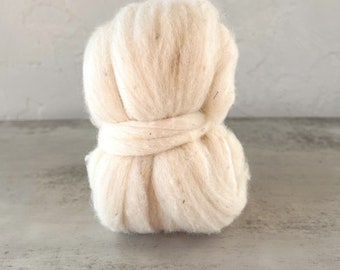 2oz Core Wool Roving, Wool for Needle Felting