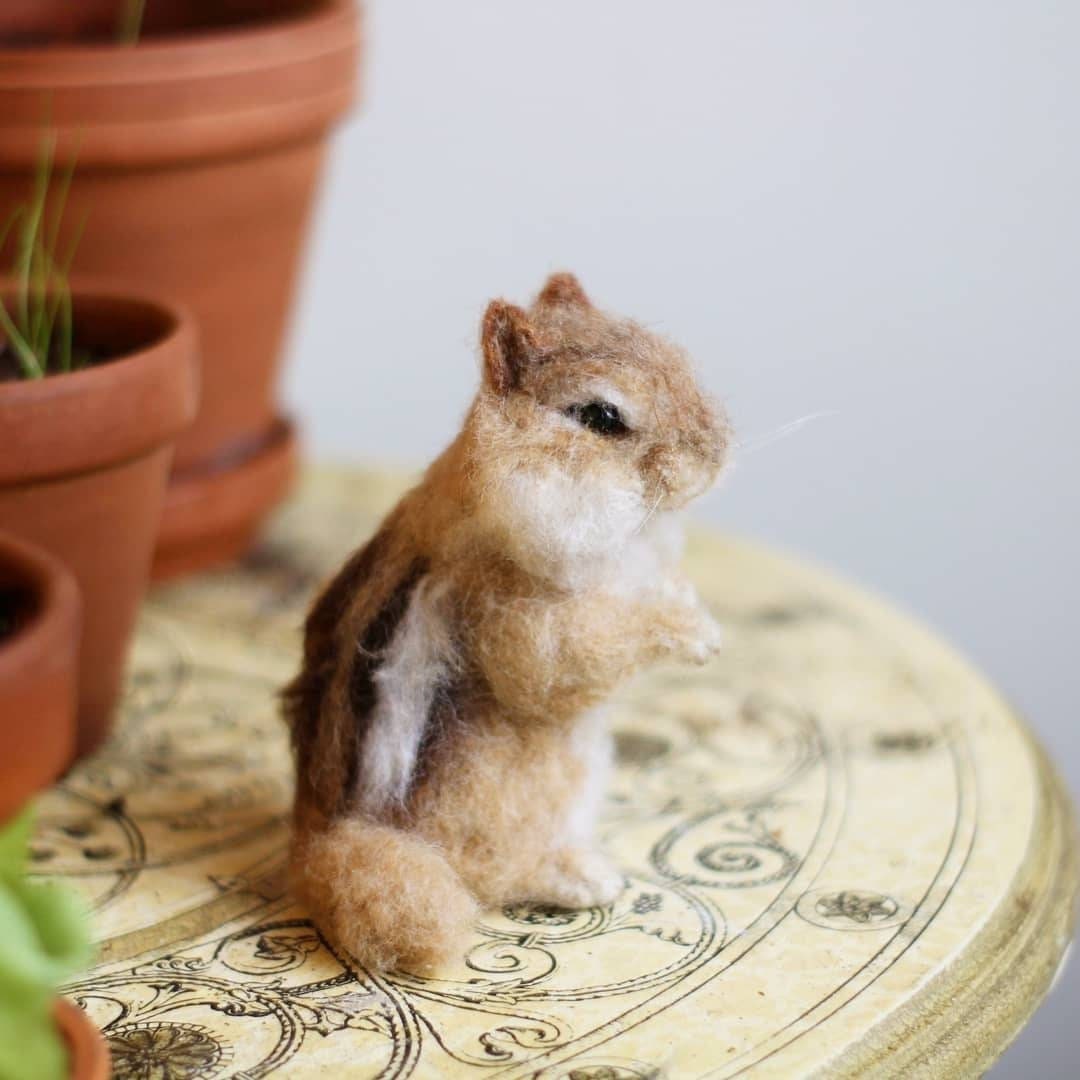 Hawthorn Handmade ~ Red Squirrel Needle Felting Kit – Hobby House  Needleworks