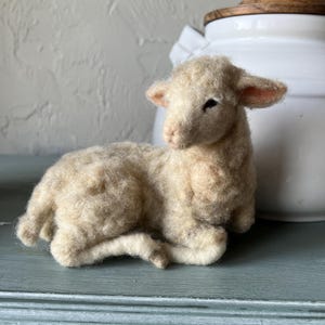 Needle Felted Lamb - Made to Order