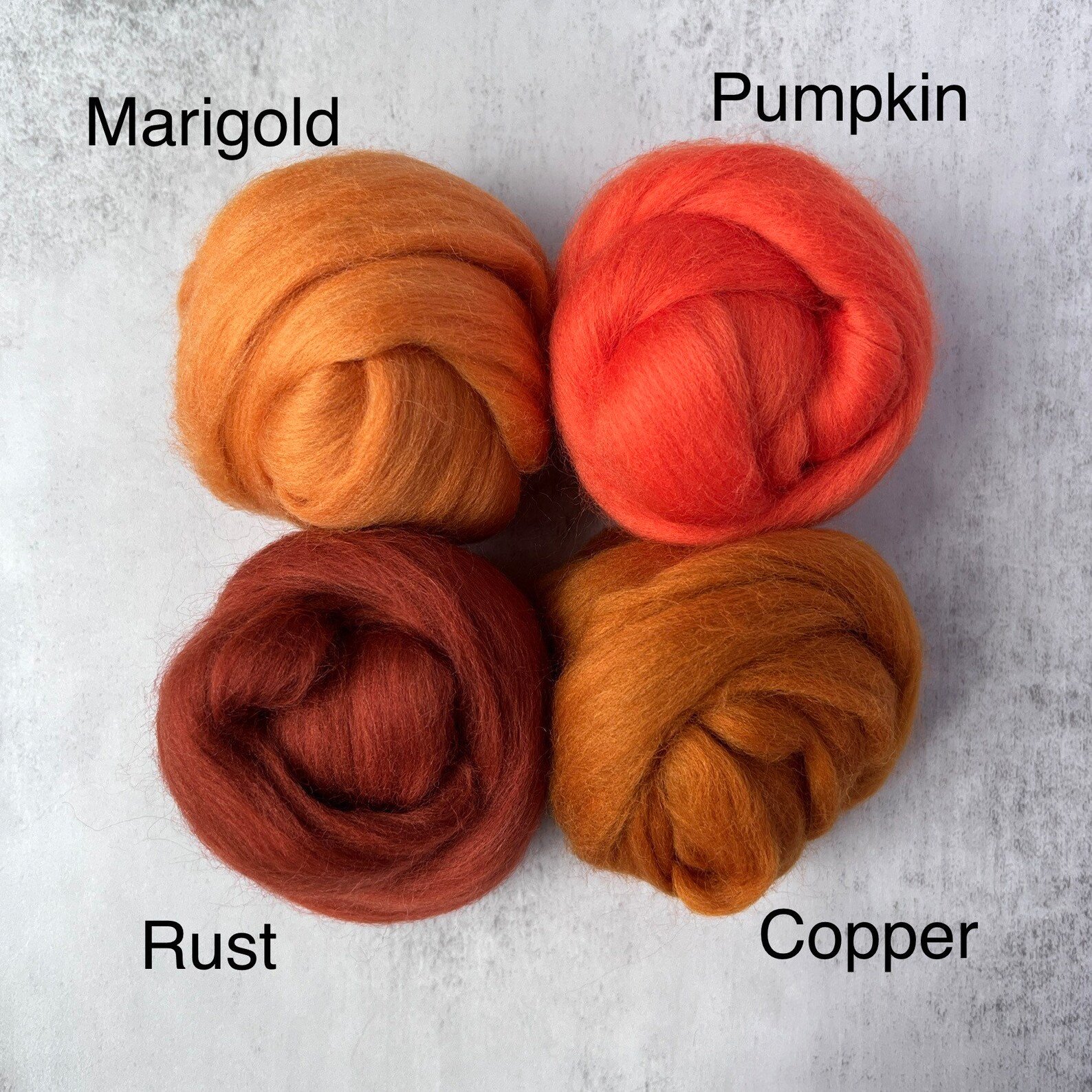 2oz Rust Merino Wool Roving: Needle Felting Fiber - Etsy