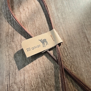 22 Gauge Armature Wire for Needle Felting - Green or Brown, 10 pcs