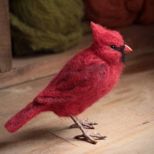 Needle Felted Cardinal - Made to Order