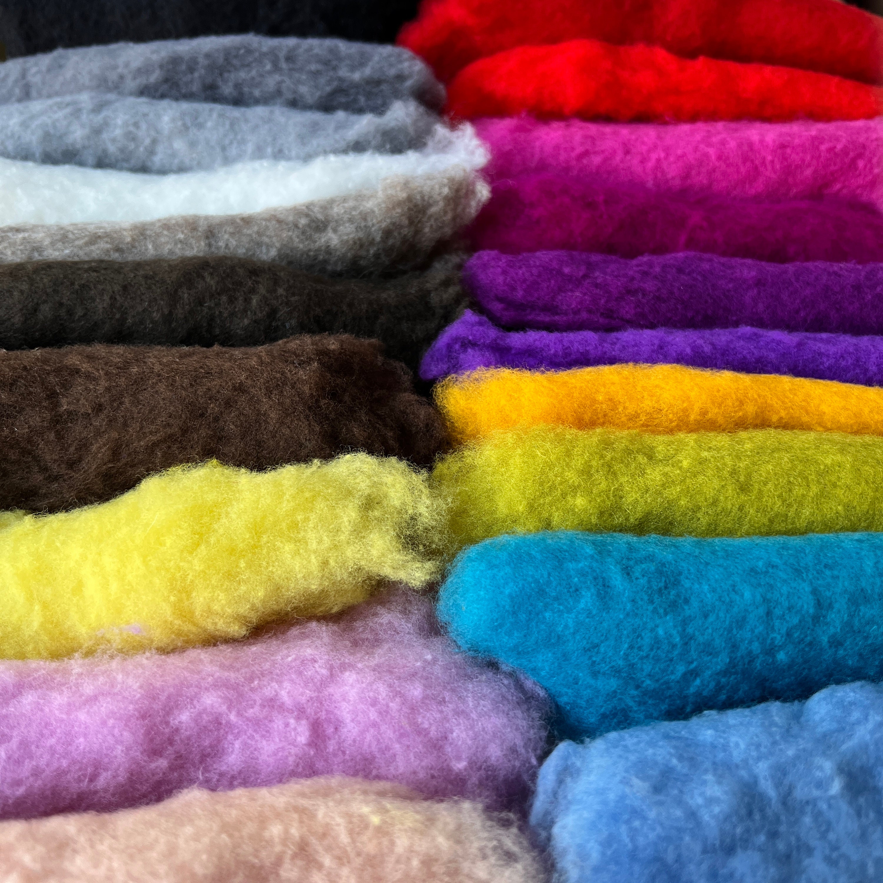 Choose 4 Colors Merino Batting Wool for Needle Felting Wet Etsy