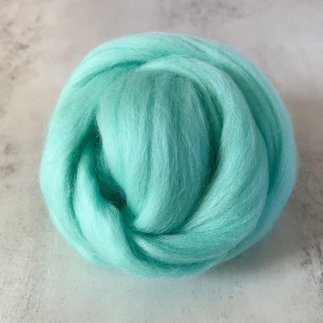 2oz Sea Glass Merino Wool Roving: Needle Felting Fiber - Etsy