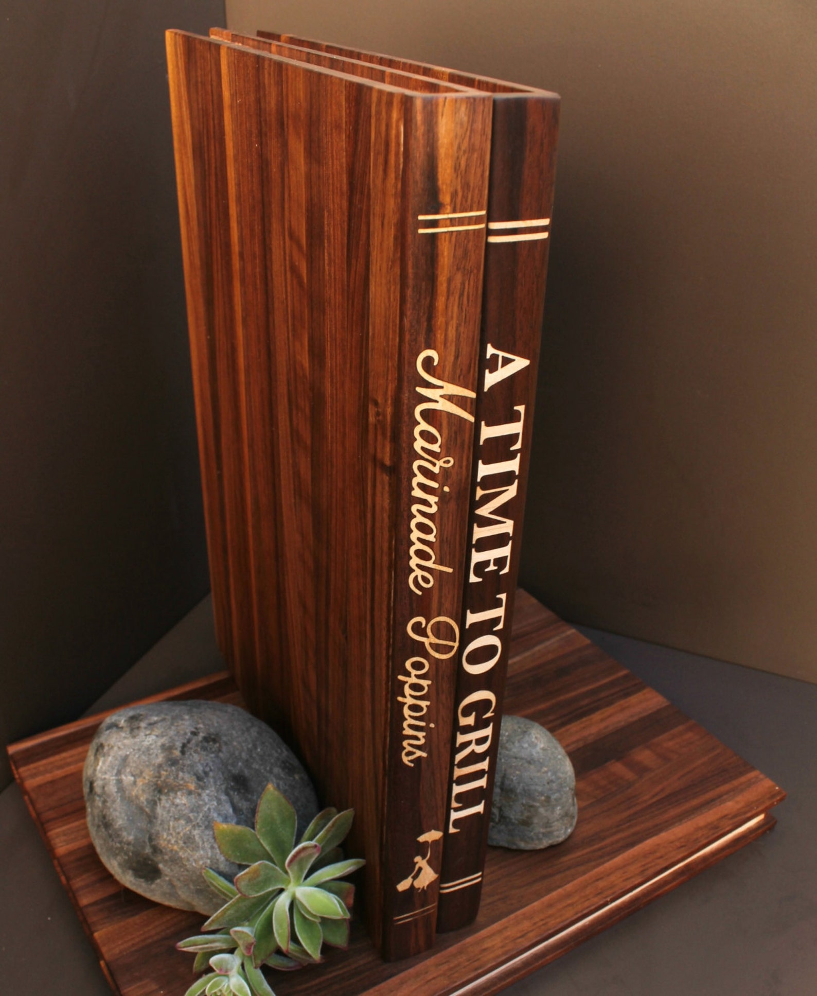 Personalized Cutting Board Book Unique Gift Cooking Etsy