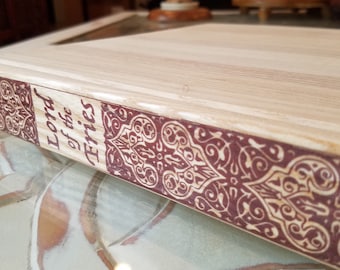 Lord of the Fries Book Shaped Cutting Board *FREE SHIPPING*, Book lover, Book Gift, Kitchen Decor, Bookworm, Classic Novel