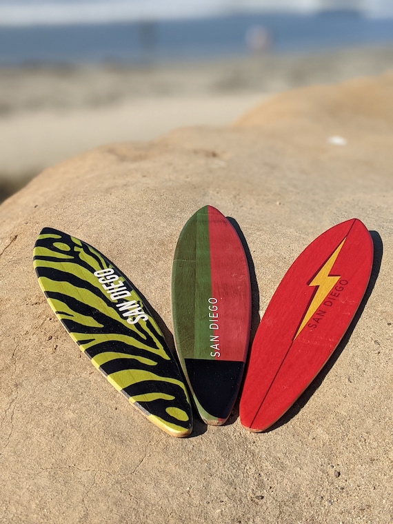 Finger Surfboard Mini Surfing Accessory Fidget Toy Gift Kids Children UK 
