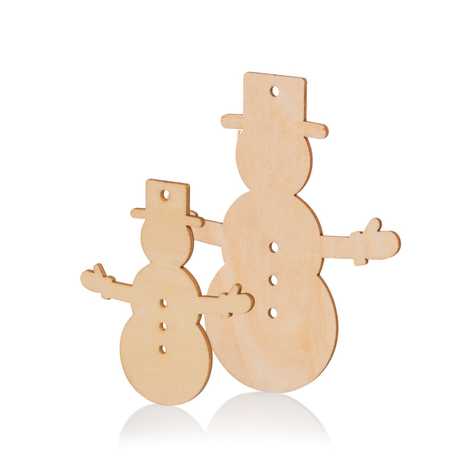 Wooden Christmas Craft Shapes Angel Snowman Bauble Star Etsy UK