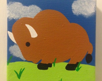 Buffalo Painting