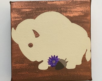 Fall Buffalo Painting