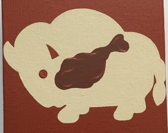 Buffalo Wing Painting
