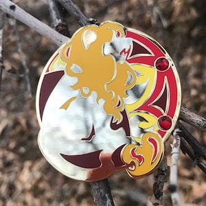 Haus Pins Mutiger Löwe Jugendstil Emaille Pin Hexe Zauberer Magie Zauberschule