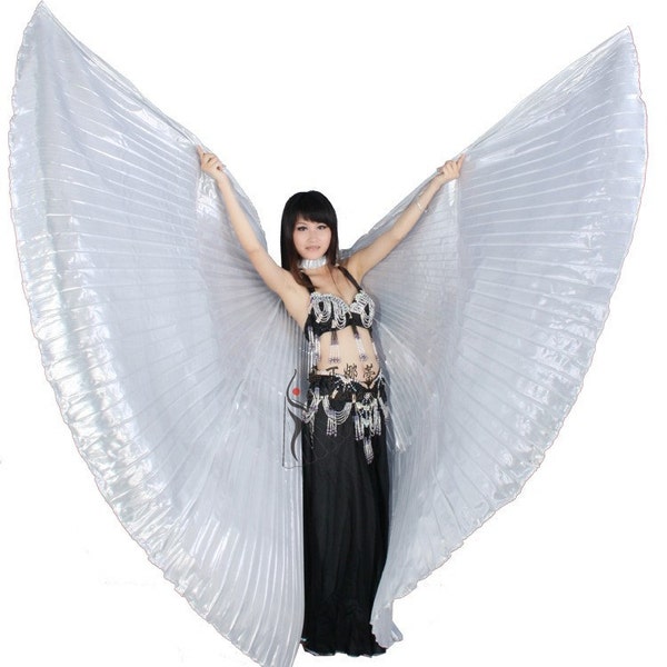 Isis Wings open back, Egyptian Belly Dance Costume, (isis wings only), Free shipping to USA.