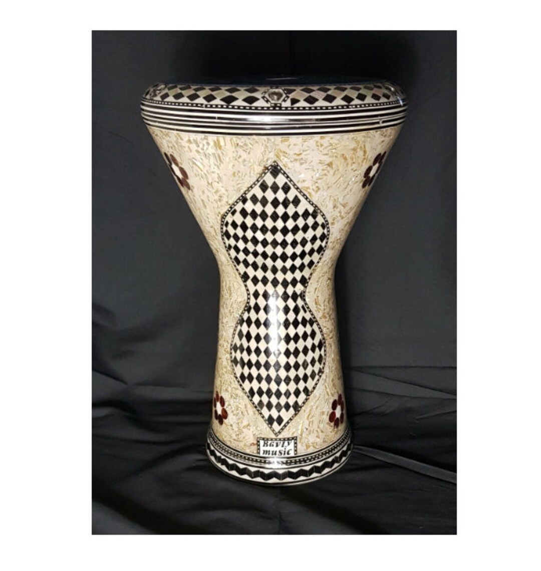 Professional Darbuka Doumbek 17 Inlay With Mother of Etsy Australia