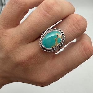 Sterling Silver Royston Ring. Size 6.