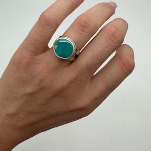 Sterling Silver Royston Ring. Size 6.