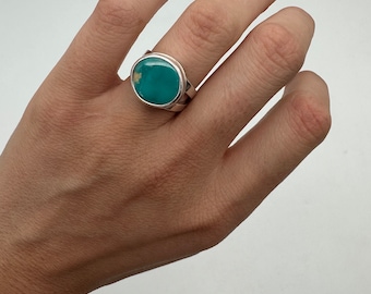 Sterling Silver Royston Ring. Size 6.