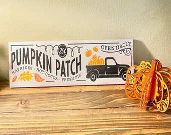 pumpkin patch, fall sign,pumpkin patch sign, farm style sign, rustic fall sign,