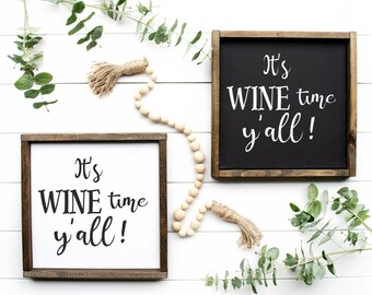 cute wine signs, girlfriend gifts, funny wine signs, teacher gifts, farmstyle signs, wine signs, tiered tray signs, wife gift, mom gift