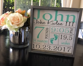 birth announcement,baby stats,baby announcement,nursery decor,baby gift,New Baby Gift ,New Parent Gift,Personalized Gift,Mom to be,nursery