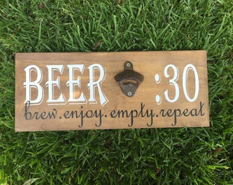 Fathers day gift,Dad gift,Gift for him,Beer bottle opener,Groomsmen Gift,Best Man Gift,Personalized bottle opener,Bar Sign,Gifts for dad,