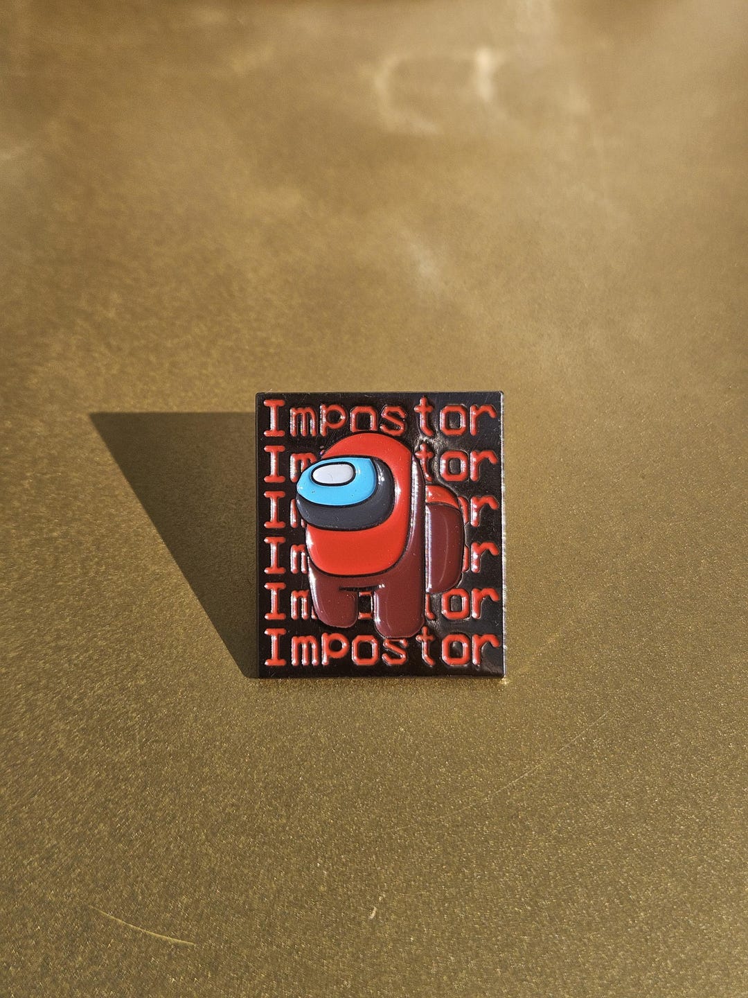Imposter Pin Video Game Impostor Pin: Backpack, Lanyard Accessories - Etsy